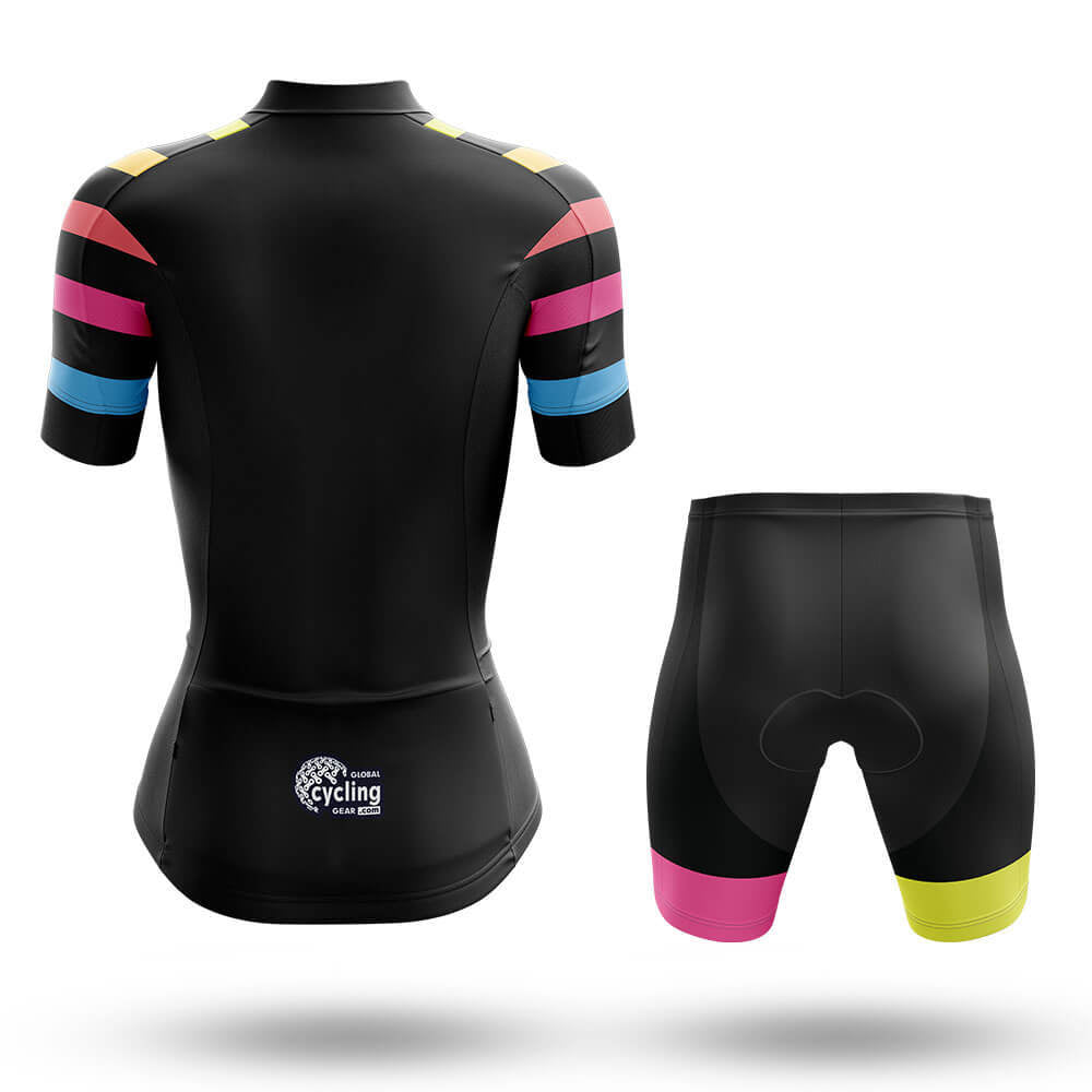 Rainbow Stripes - Women's Cycling Kit