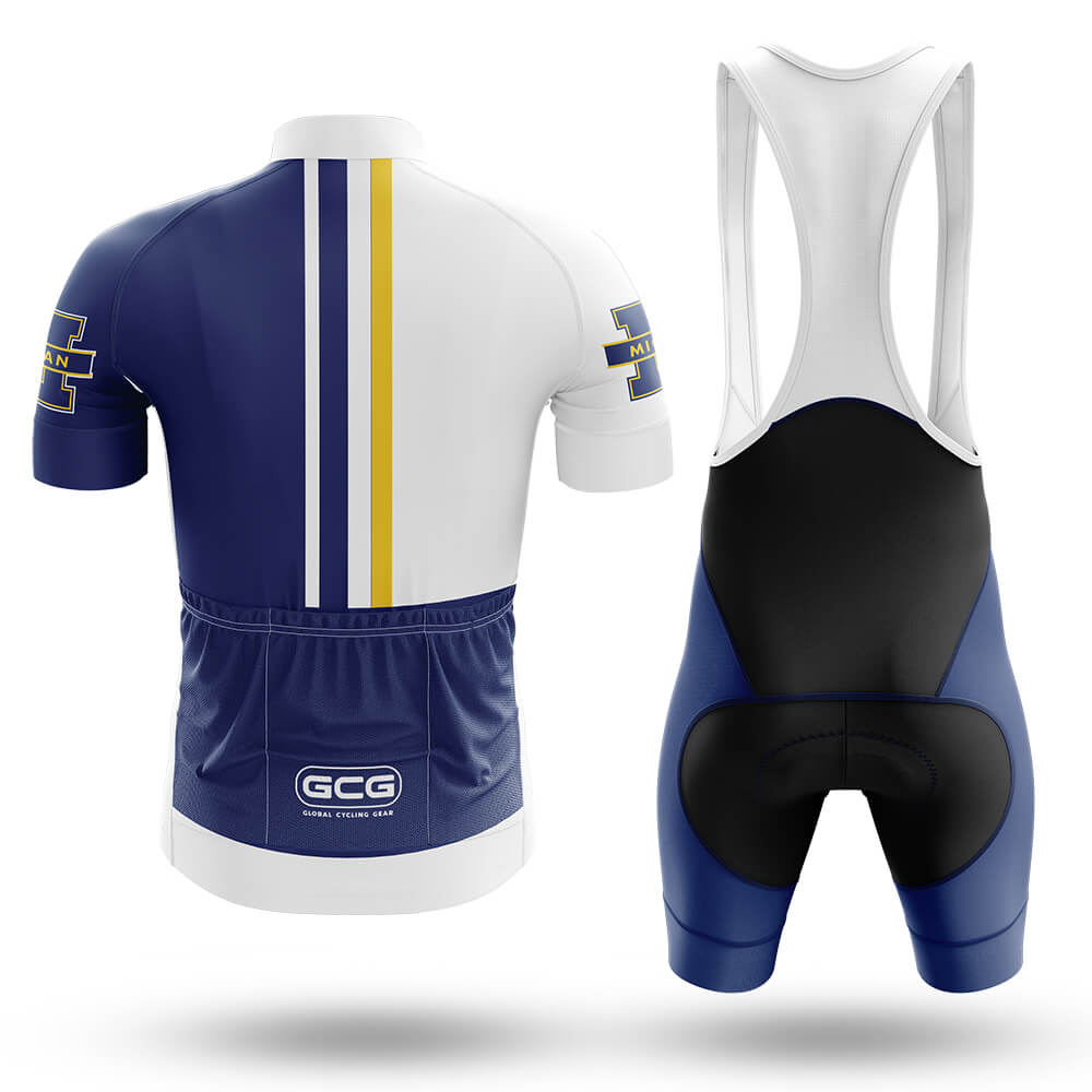 University of Michigan Custom Name - Men's Cycling Kit