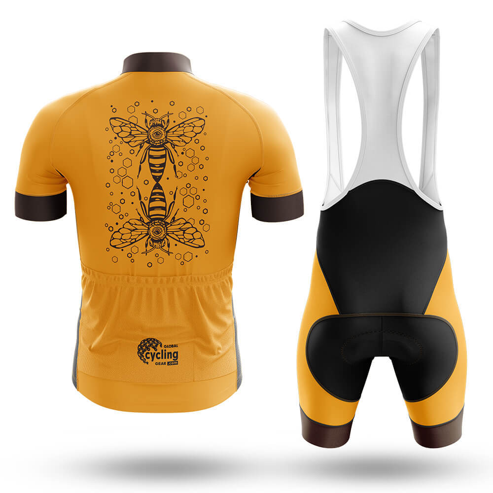 Bee Geometric - Men's Cycling Kit