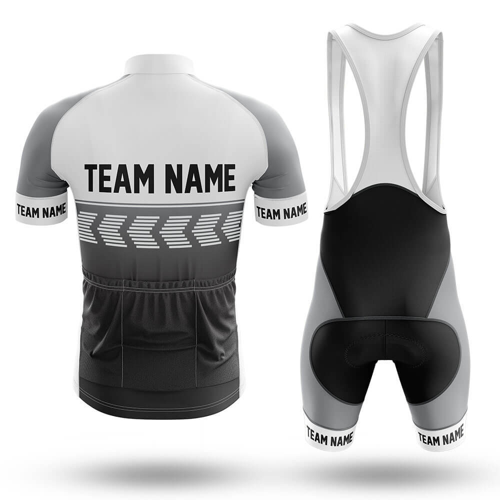 Custom Team Name S4 Grey - Men's Cycling Kit