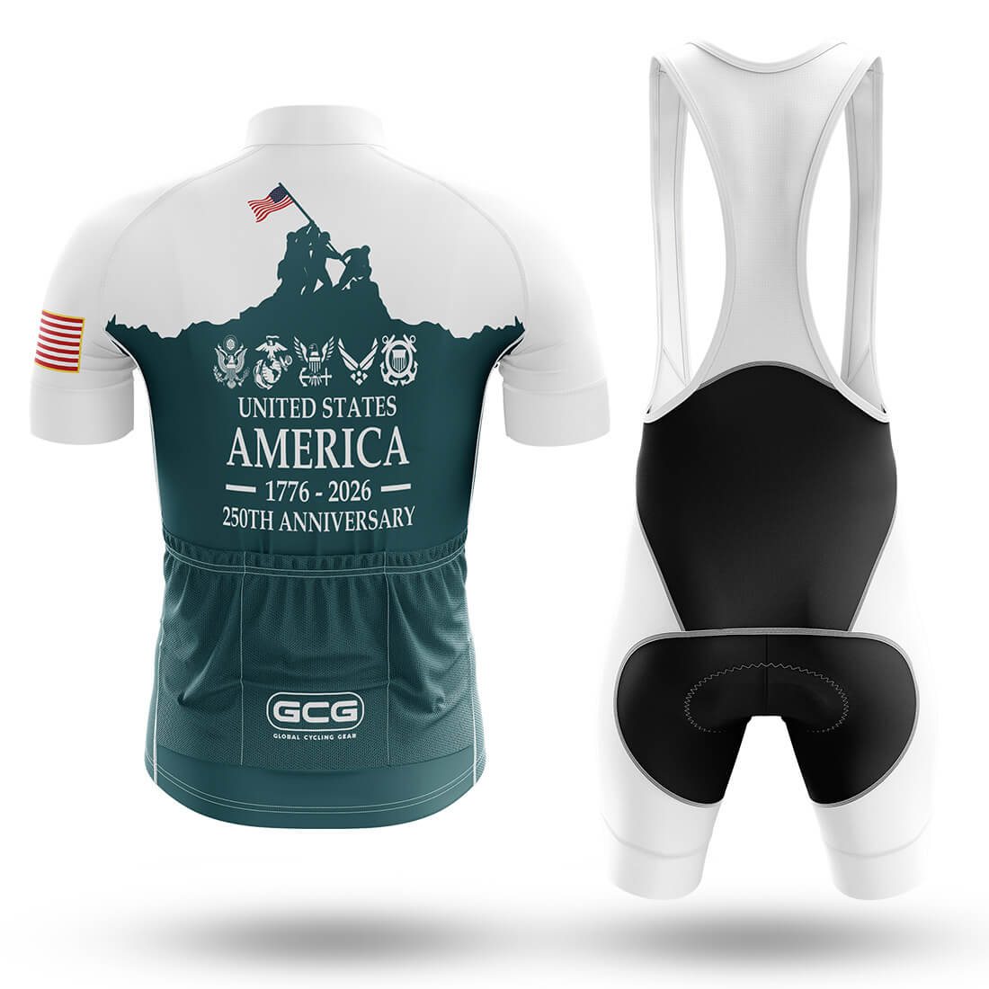 America 250 Coast Guard Veteran - Men's Cycling Kit