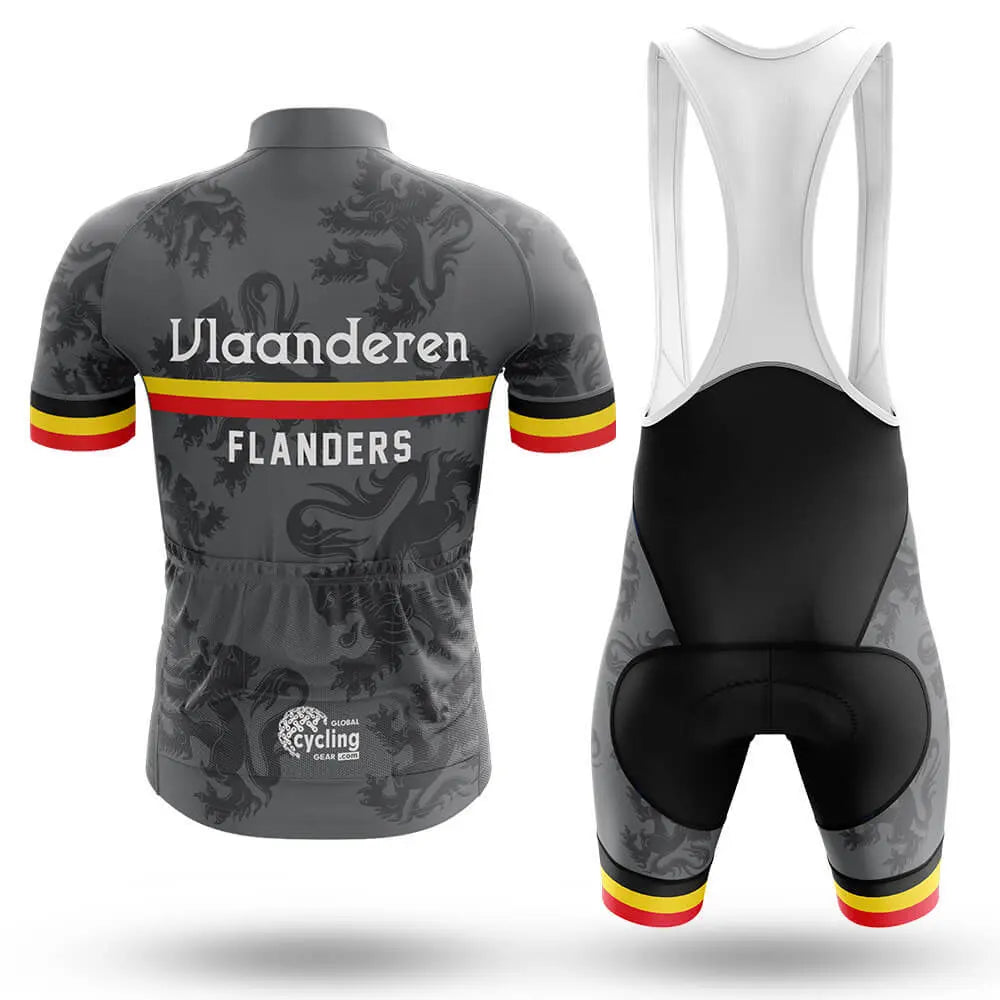Vlaanderen (Flanders) - Grey - Men's Cycling Kit