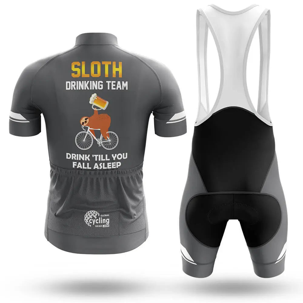 Sloth Drinking Team - Grey - Men's Cycling Kit