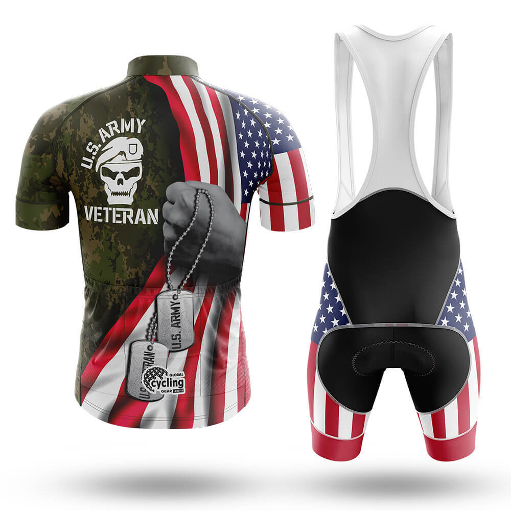 US Army Veteran Flag - Men's Cycling Kit