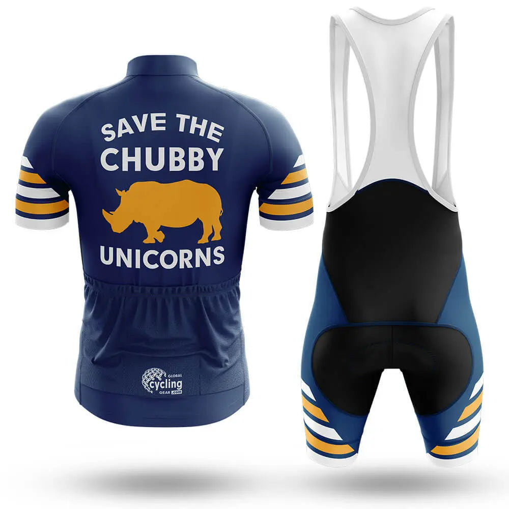 The Chubby Unicorn V6 - Navy - Men's Cycling Kit
