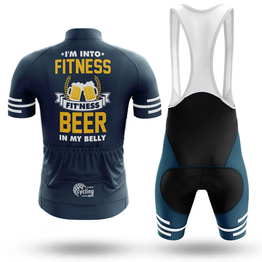 I'm Into Fitness - Navy - Men's Cycling Kit