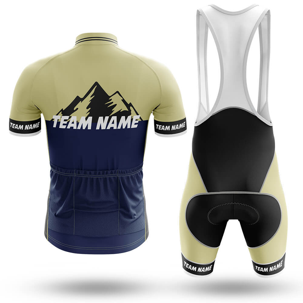 Custom Team Name V3 Navy - Men's Cycling Kit
