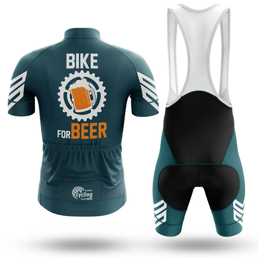 Bike For Beer V3 - Green - Men's Cycling Kit