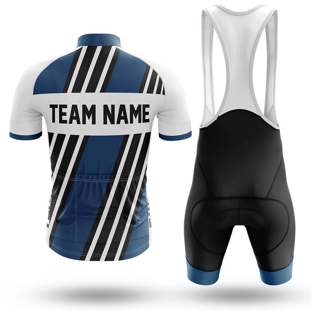 Custom Team Name M5 Navy - Men's Cycling Kit