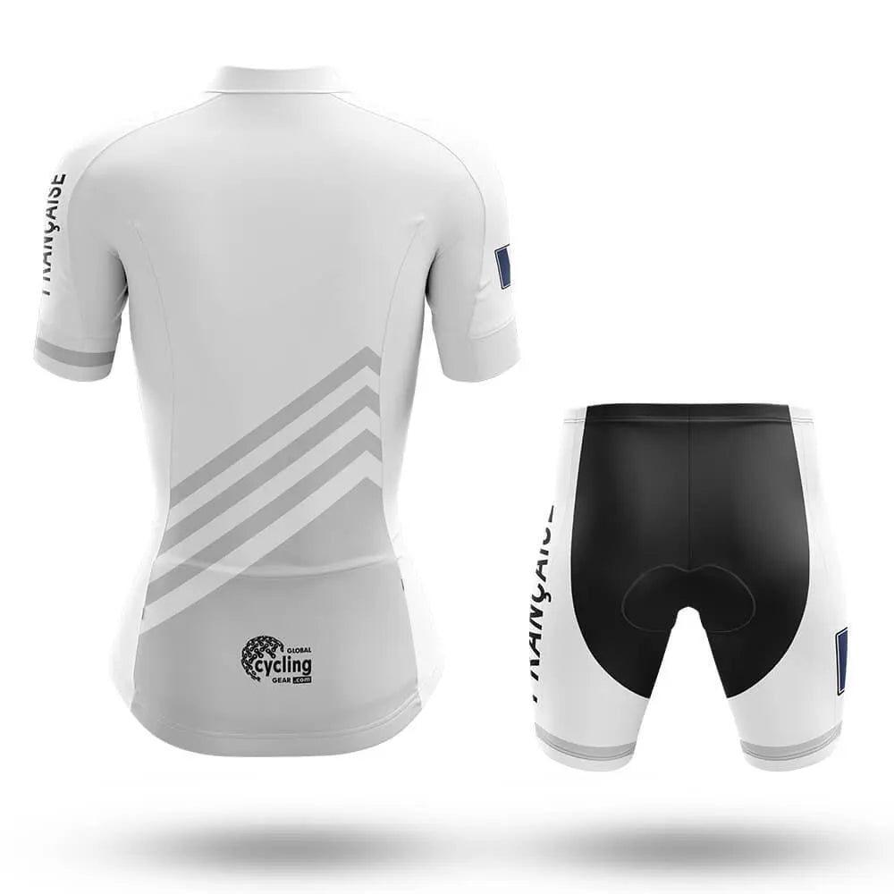 Française S5 White - Women - Cycling Kit
