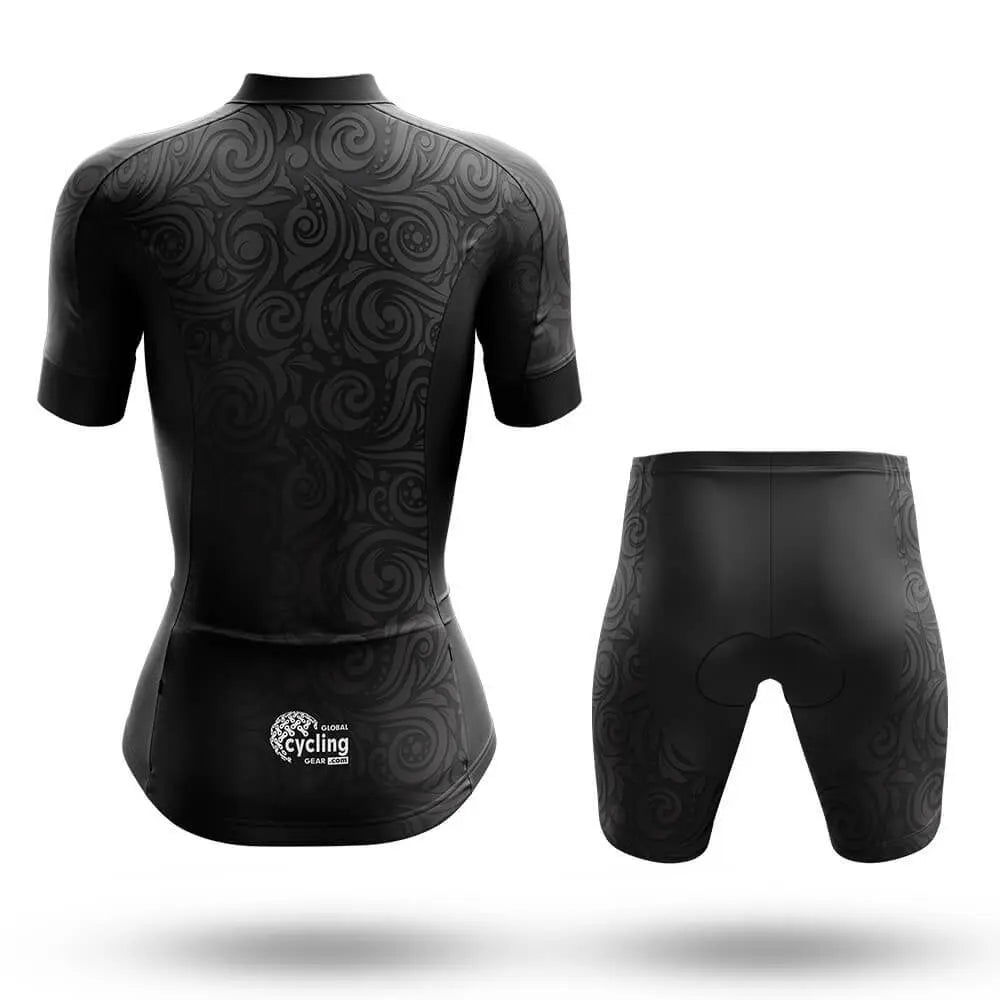 Black - Women - Cycling Kit