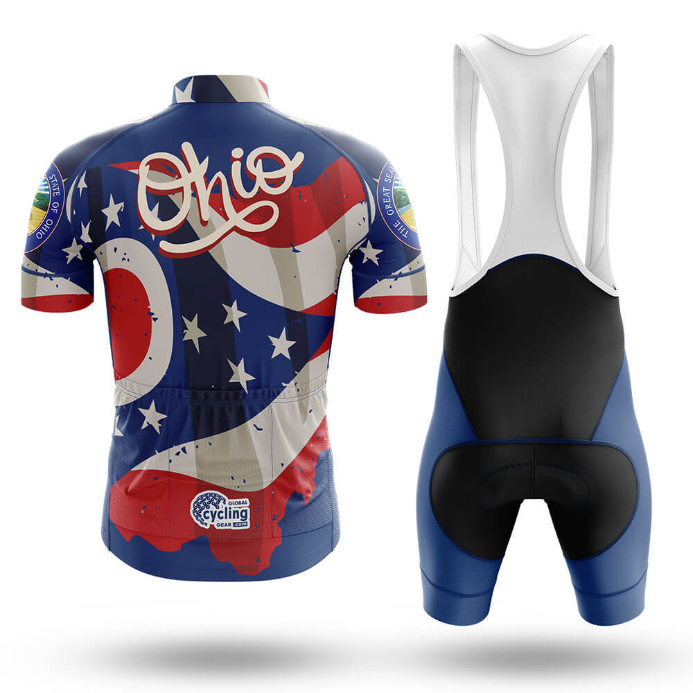 Ohio Flag - Men's Cycling Kit