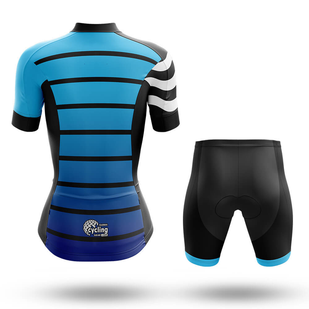 Aqua Colors - Women's Cycling Kit