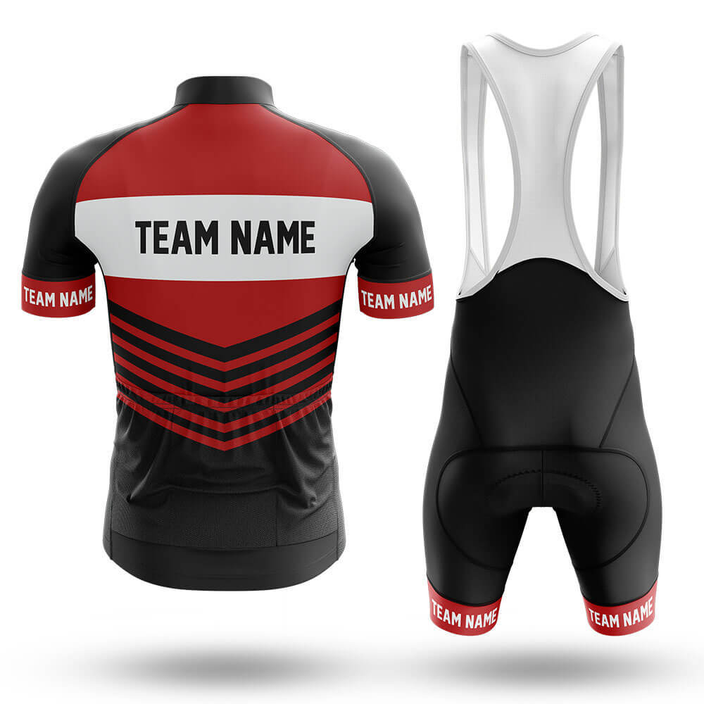 Custom Team Name V20 Red - Men's Cycling Kit
