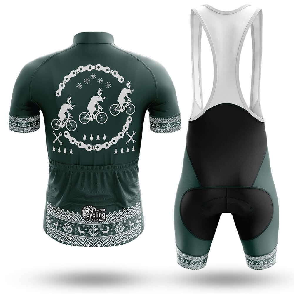 Reindeers On Bikes - Men's Cycling Kit