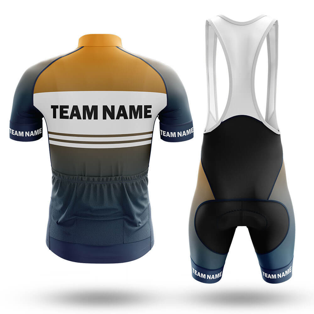 Custom Team Name S2 Yellow - Men's Cycling Kit