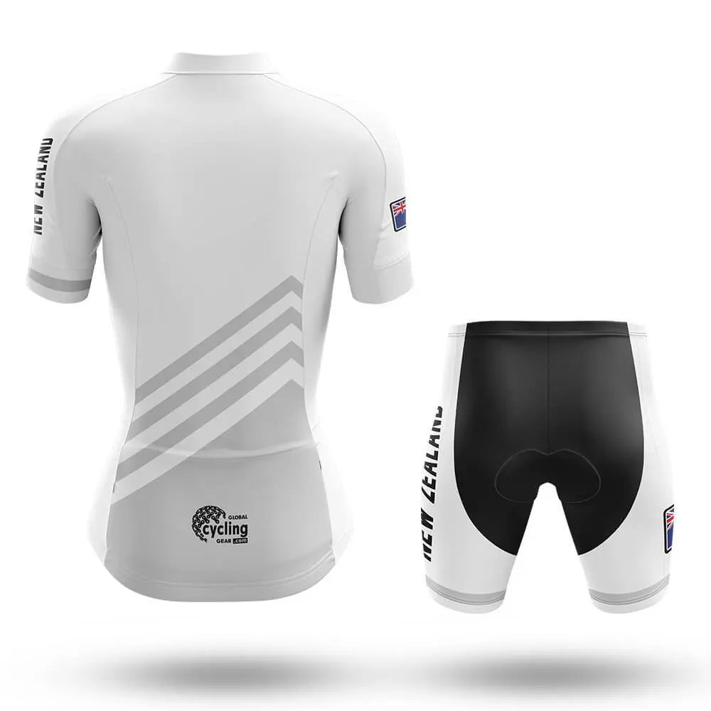 New Zealand S5 White - Women - Cycling Kit
