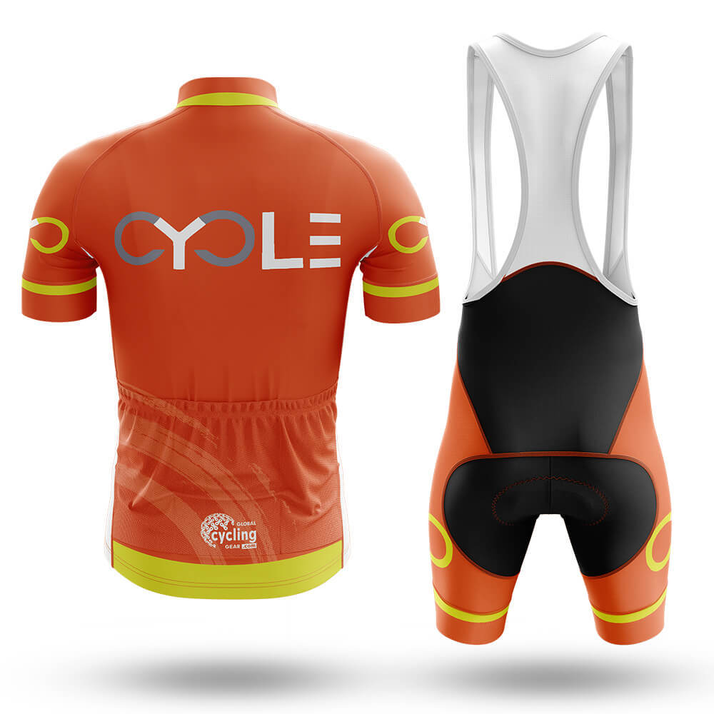 Hi-Vis Orange - Men's Cycling Kit