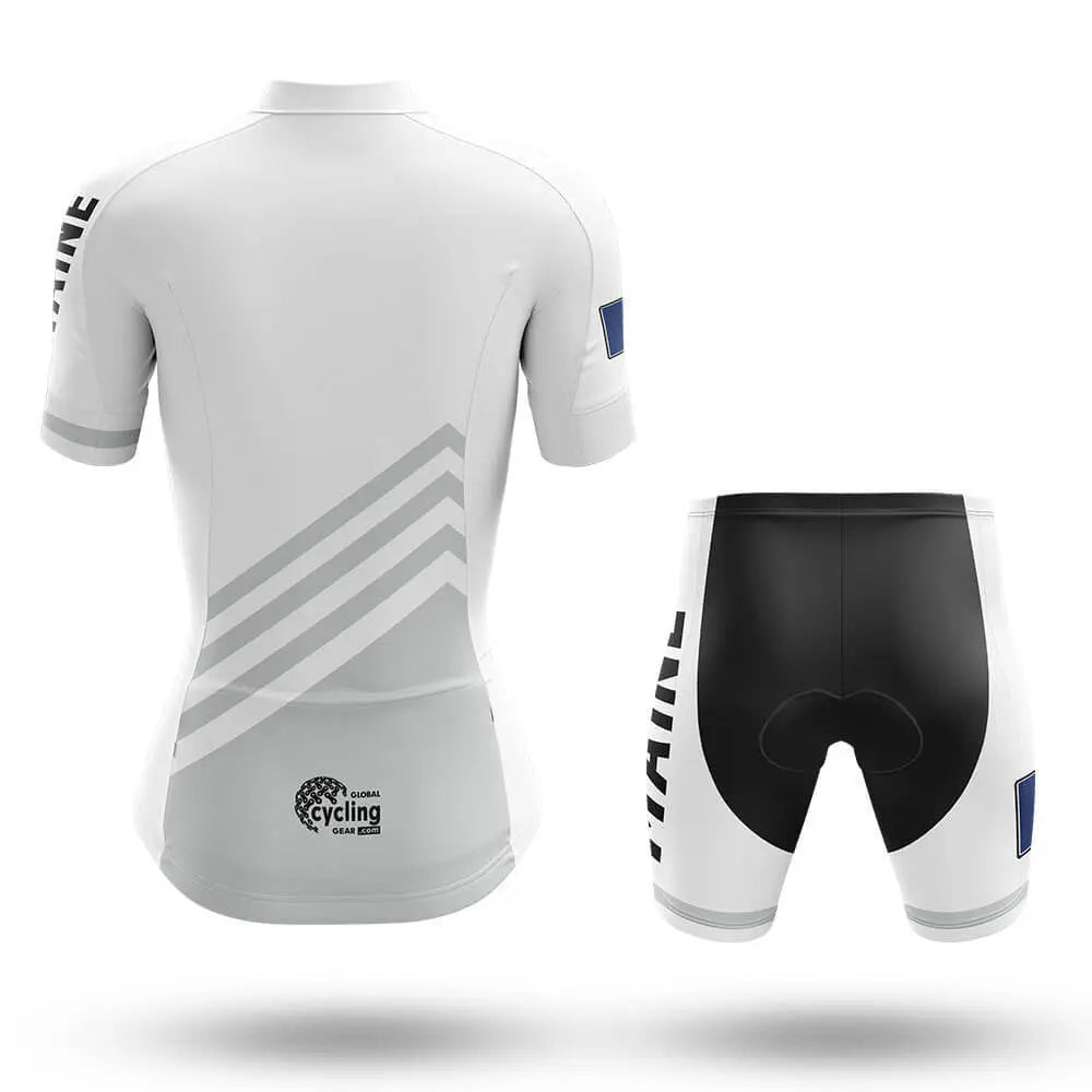 Maine S4 White - Women - Cycling Kit