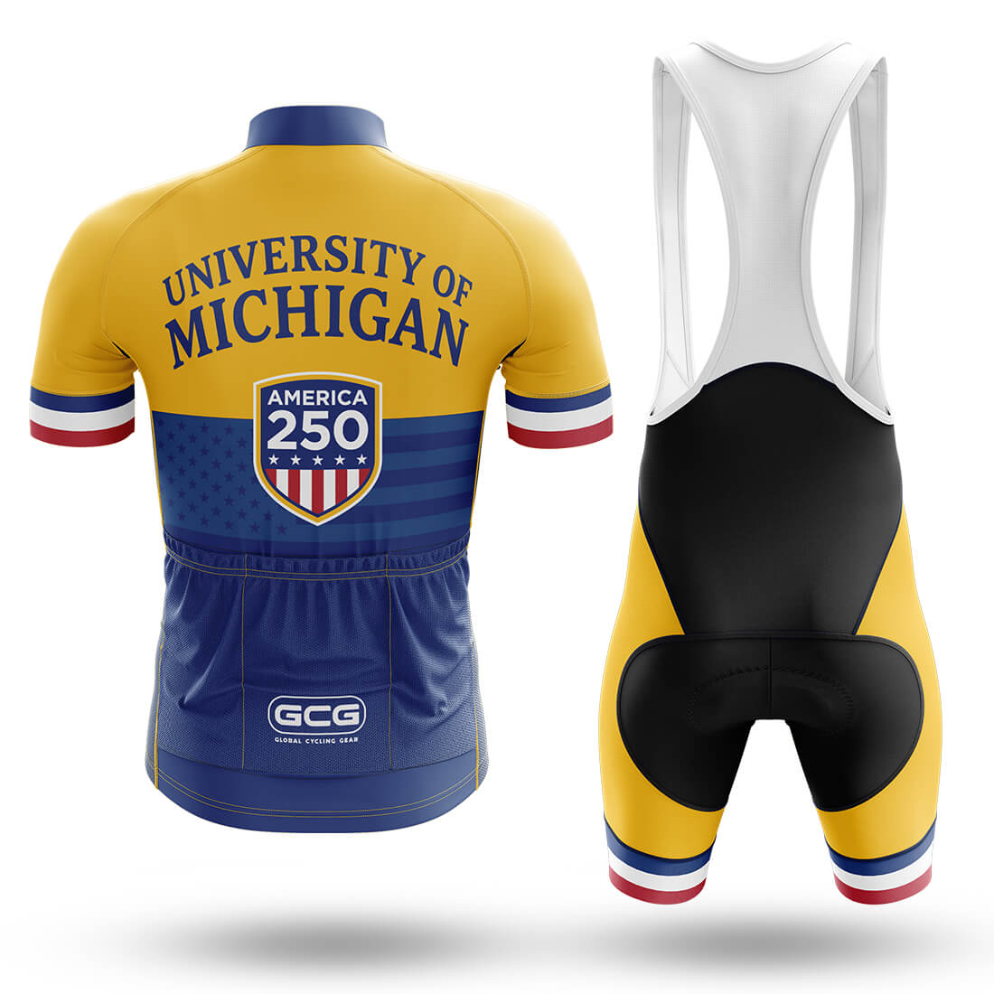 University of Michigan America 250 V2 - Men's Cycling Kit