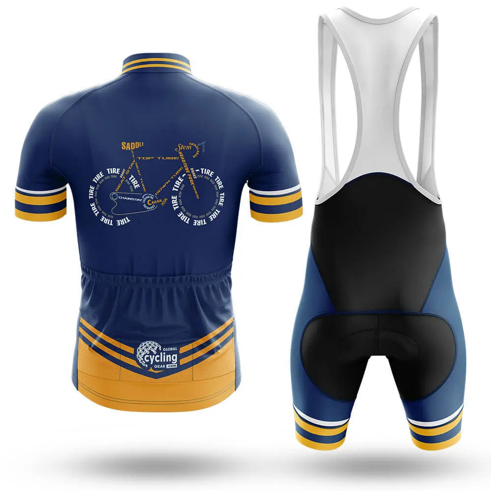 Bicycle Anatomy - Men's Cycling Kit
