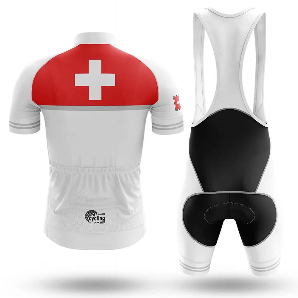 Switzerland S7 - White - Men's Cycling Kit