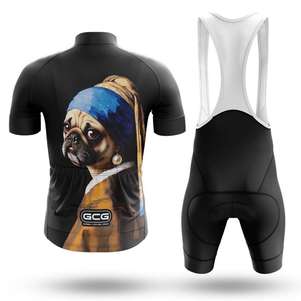 Pearl Earring Pug Dog - Men's Cycling Kit