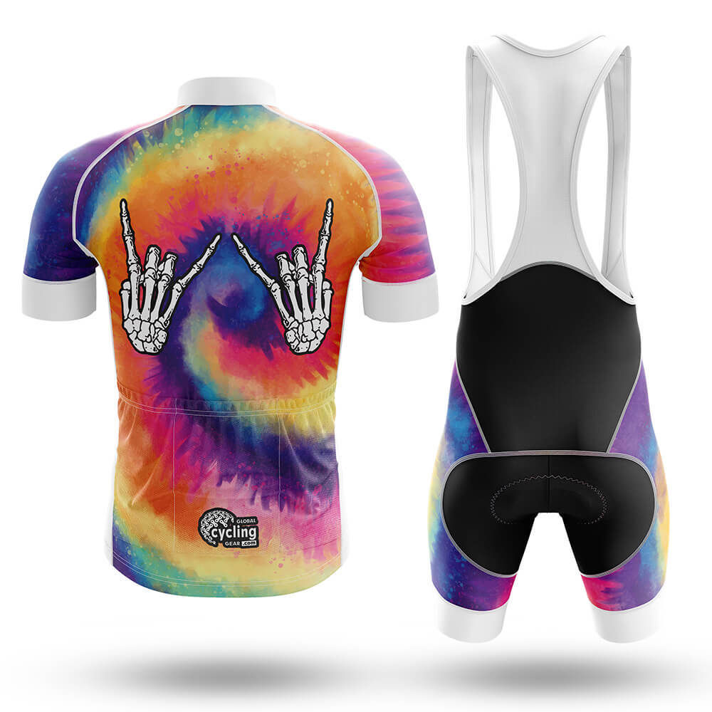 Tie Dye Rock Hands - Men's Cycling Kit