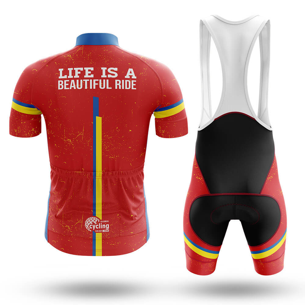 Life Is A Beautiful Ride V3 - Men's Cycling Kit