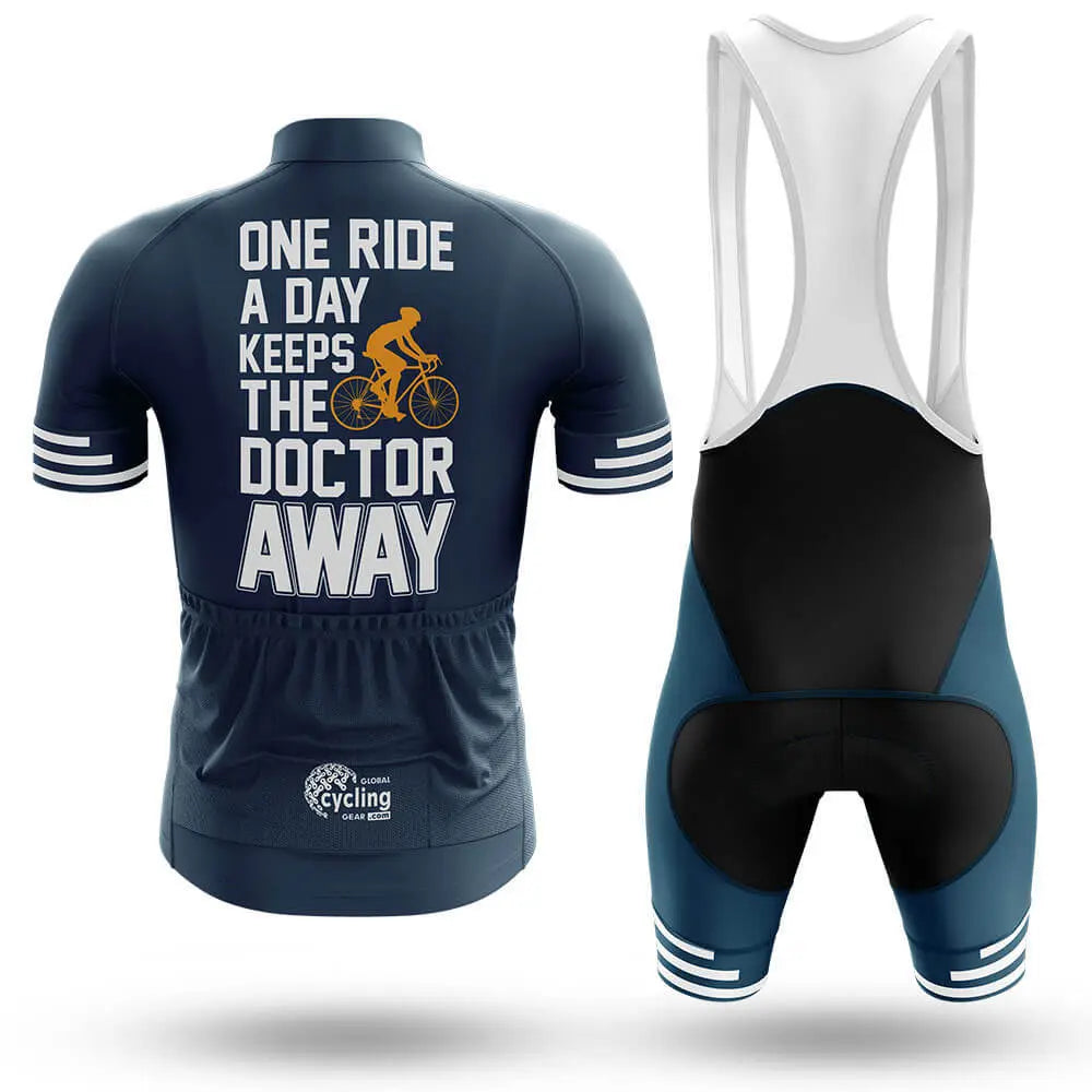 One Ride A Day - Navy - Men's Cycling Kit