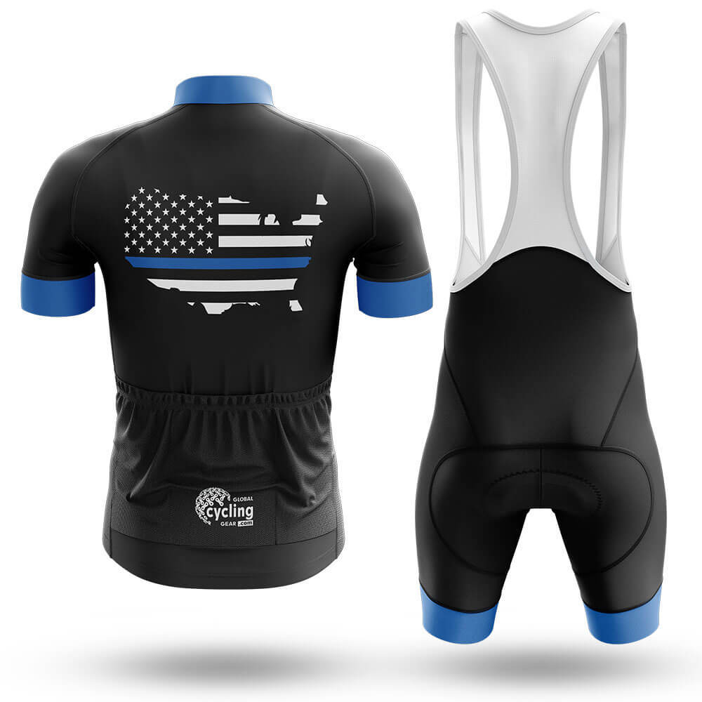 American Flag - Blue - Men's Cycling Kit