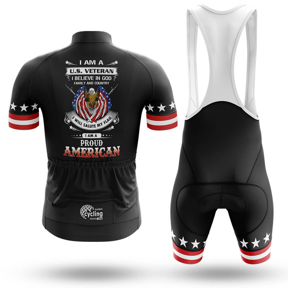 Proud US Veteran - Men's Cycling Kit