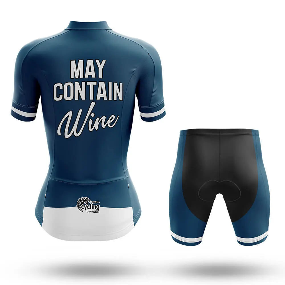 May Contain Wine - Women - Cycling Kit