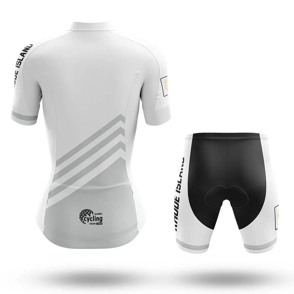 Rhode Island S4 White - Women - Cycling Kit