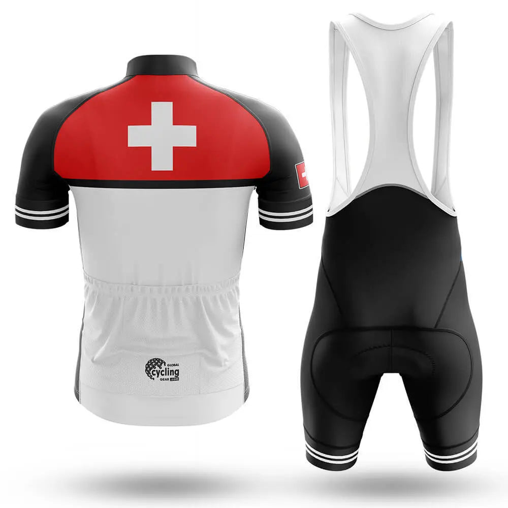 Switzerland S7 - Black - Men's Cycling Kit