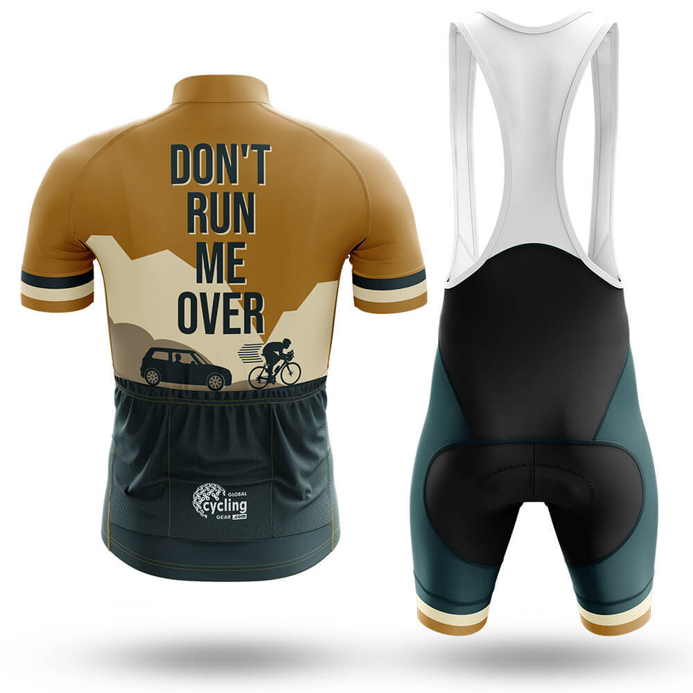 Don't Run Me Over V8 Retro - Men's Cycling Kit