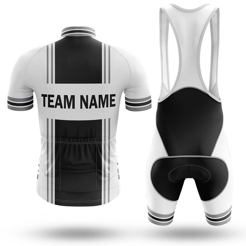 Custom Team Name M4 Black - Men's Cycling Kit