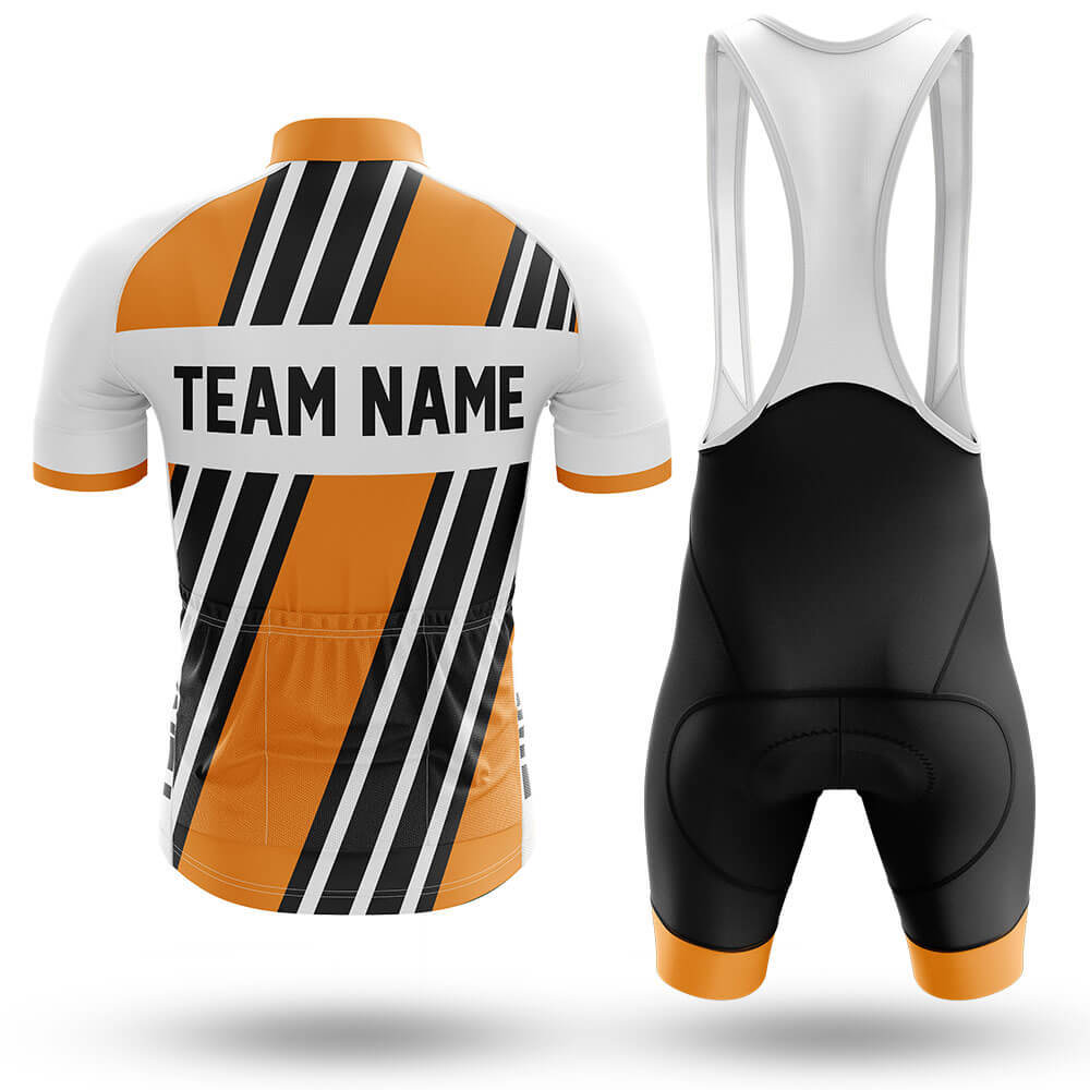 Custom Team Name M5 Yellow - Men's Cycling Kit