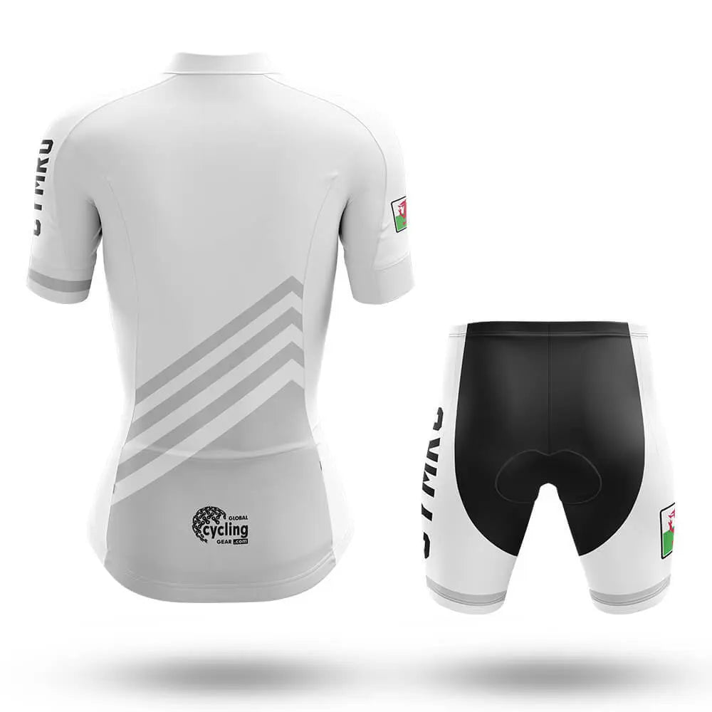 Cymru S5 White - Women - Cycling Kit