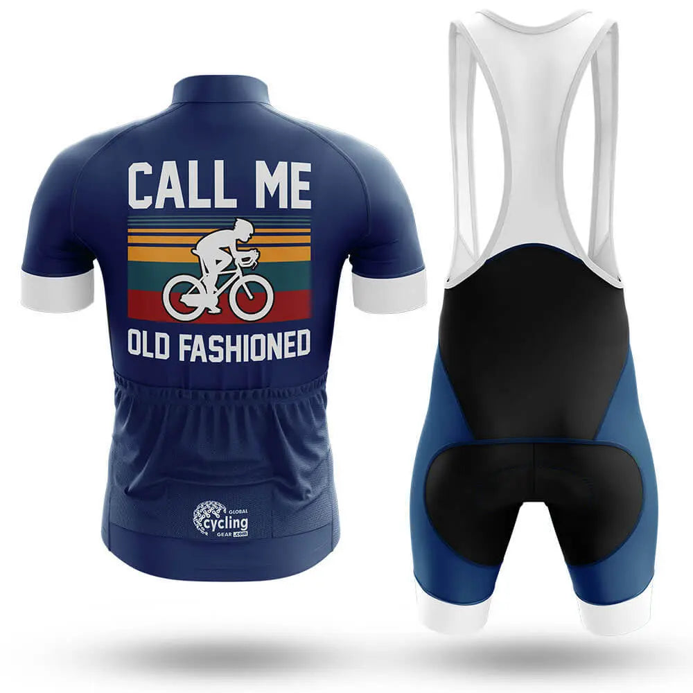 Old Fashioned V2 - Navy - Men's Cycling Kit