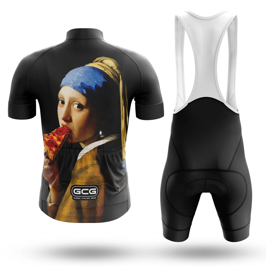 Pearl Earring and Pizza - Men's Cycling Kit