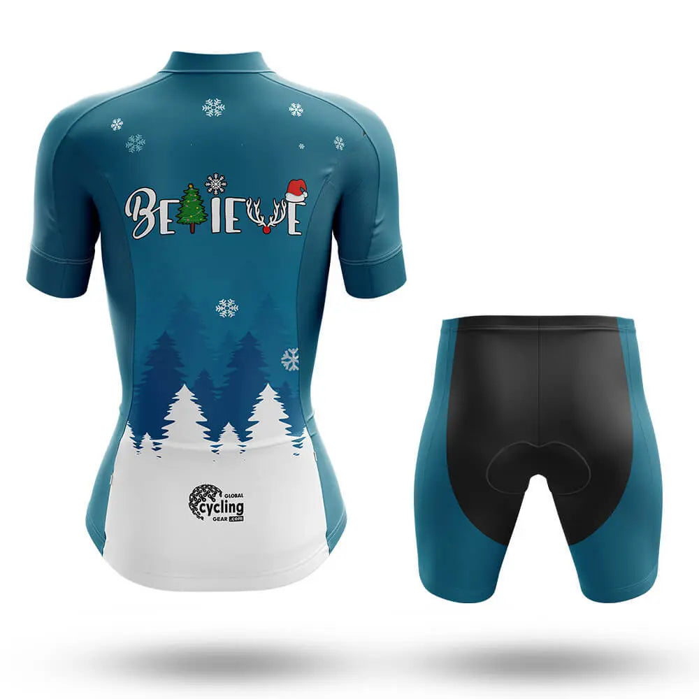 Believe Christmas - Women - Cycling Kit