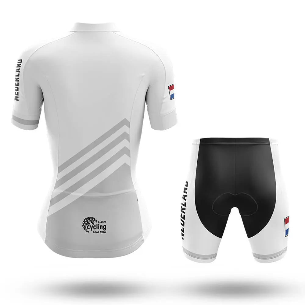 Nederland S5 White - Women - Cycling Kit