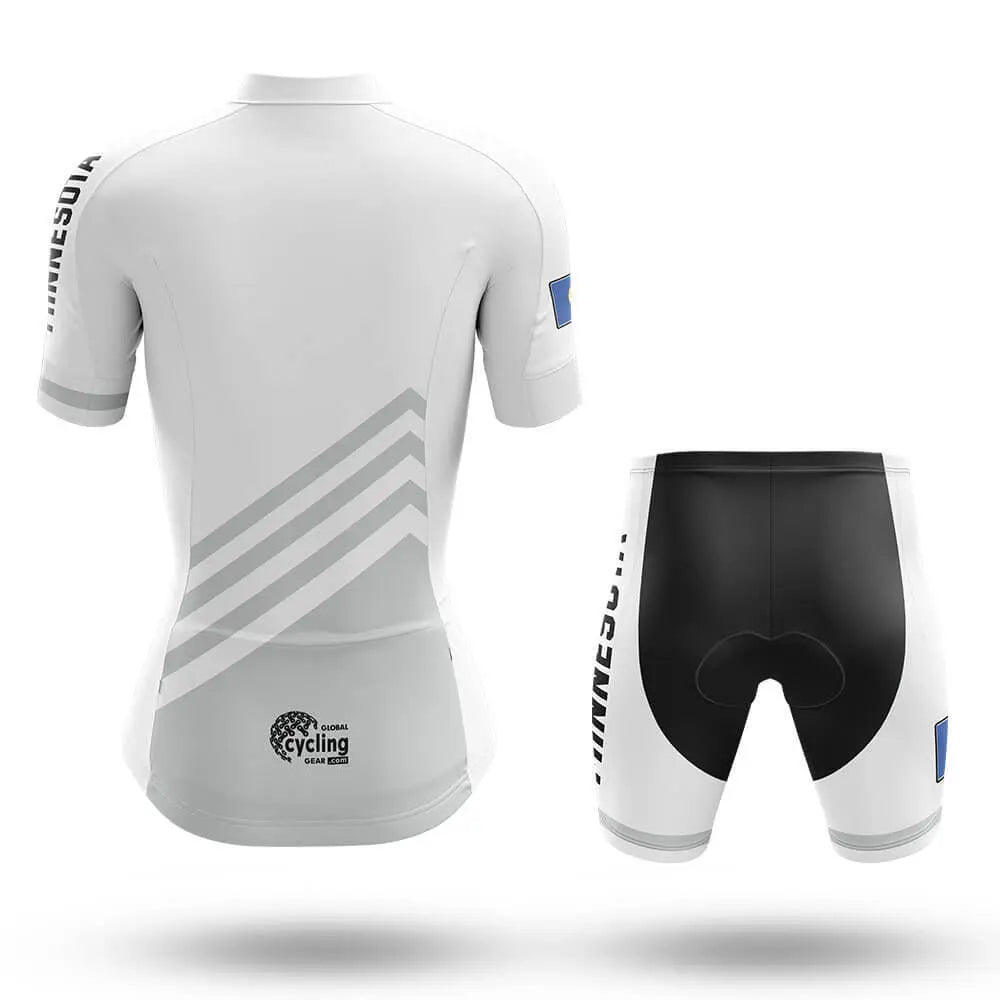 Minnesota S4 White - Women - Cycling Kit