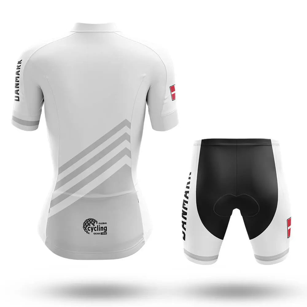 Danmark S5 White - Women - Cycling Kit
