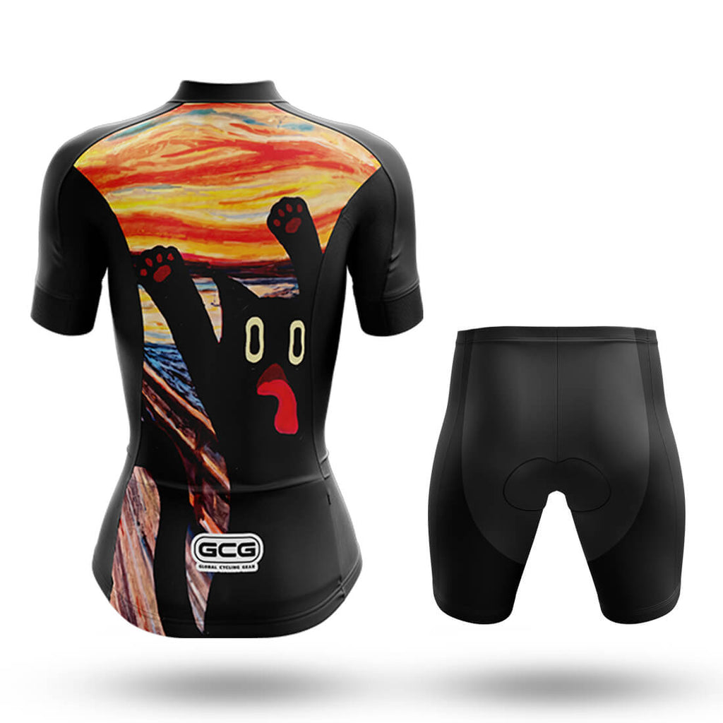 The Scream of Black Cat - Women's Cycling Kit