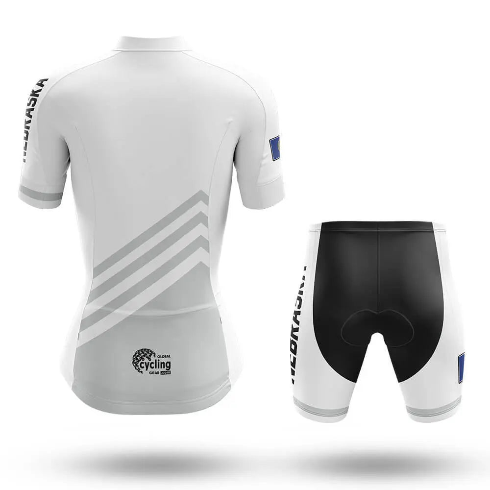 Nebraska S4 White - Women - Cycling Kit
