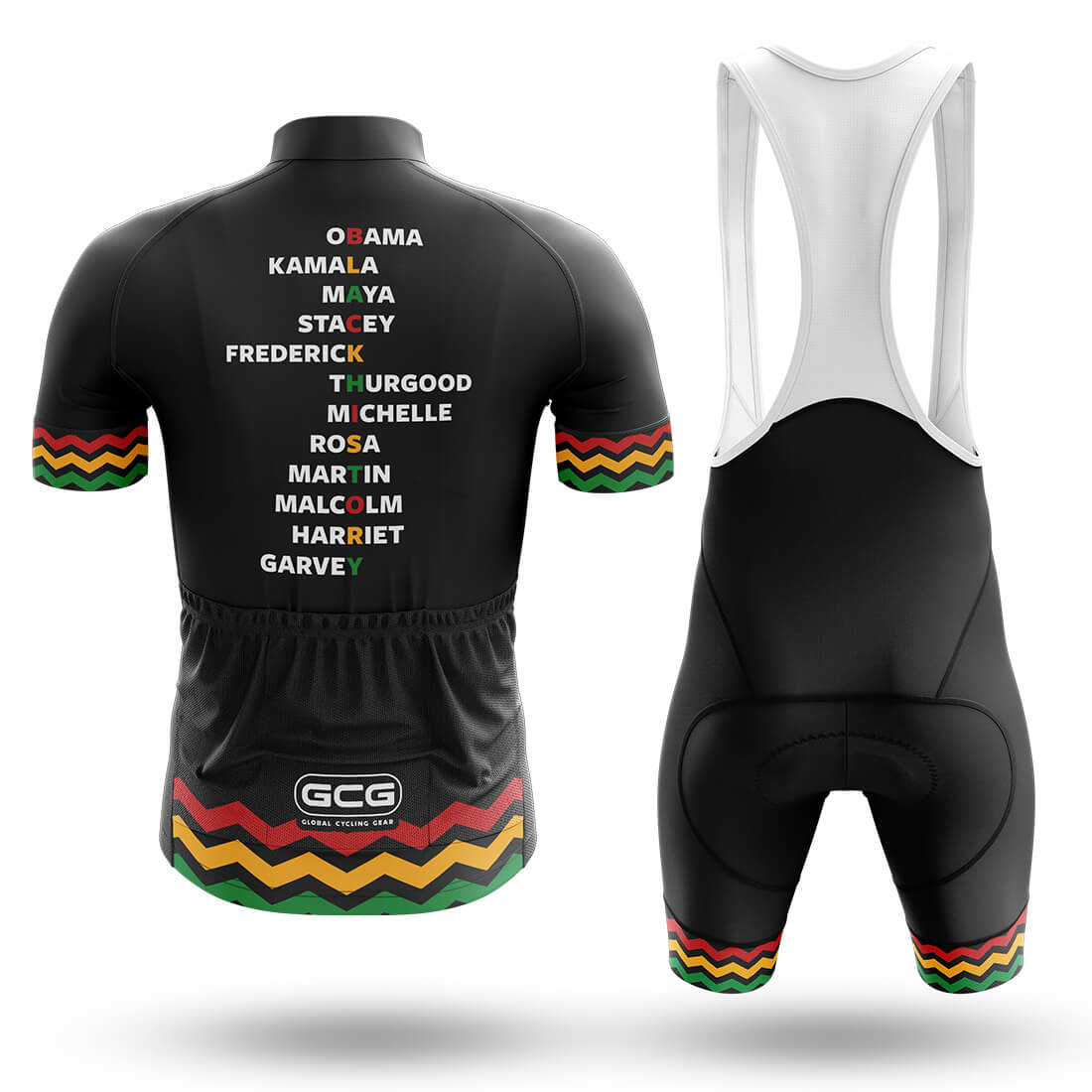 Black Leaders - Men's Cycling Kit