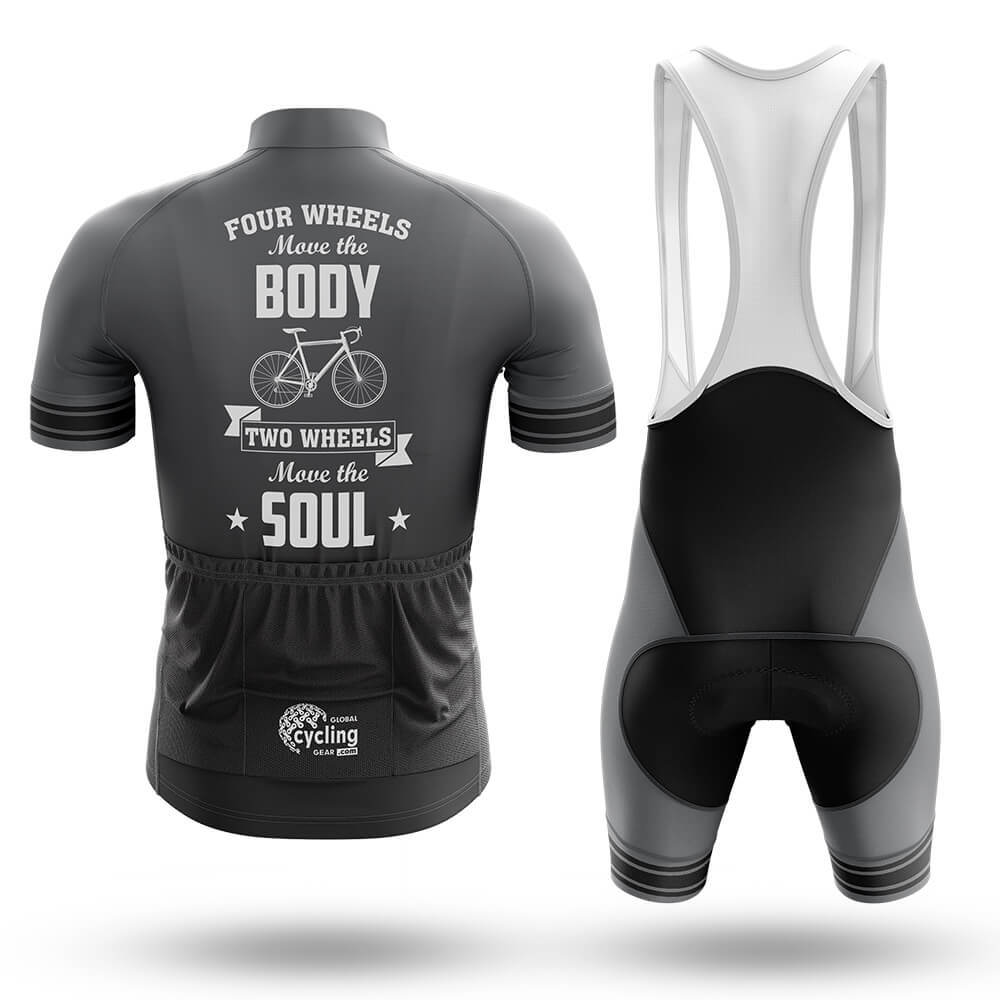 Two Wheels Move The Soul V3 - Men's Cycling Kit