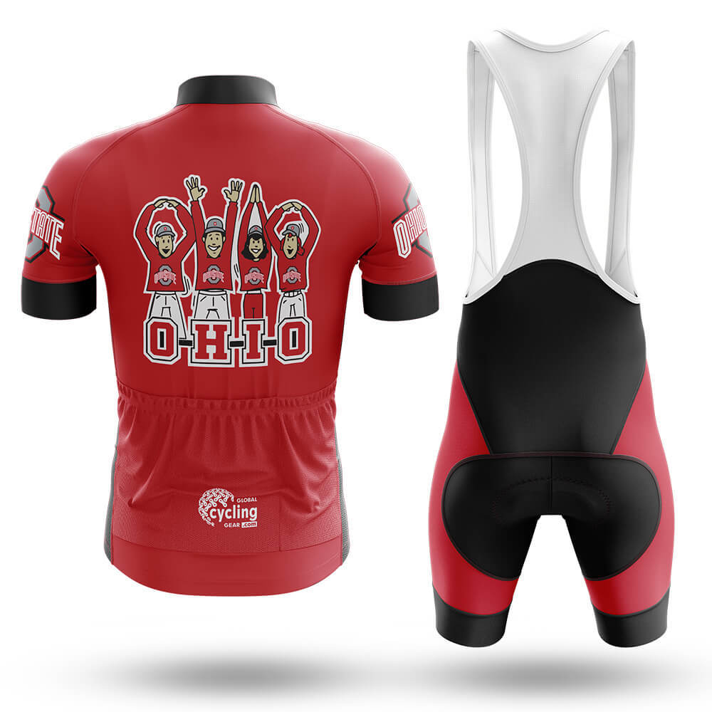 OSU Buckeyes Cheer - Men's Cycling Kit